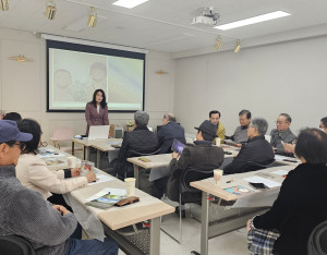 취약계층 어르신 대상 소진예방 및 원예치유프로그램 교육